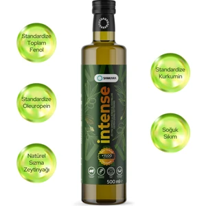 Ultra Yüksek Polifenollü +1500 Intense Zeytinyağı 500 ml