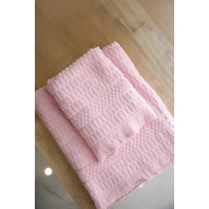 Banyo Havlusu El/saç Havlusu 2'li Set