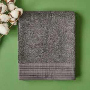 Soft Premium Yüz Havlusu - Antrasit - 50X90 cm