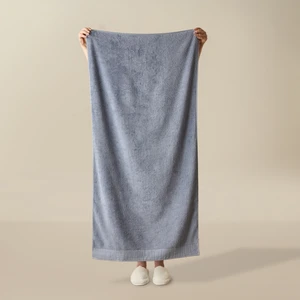 Soft Premium Banyo Havlusu - Mavi - 70X140 cm