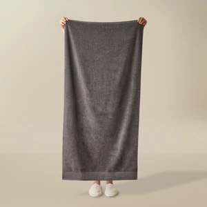 Soft Premium Banyo Havlusu - Antrasit - 70X140 cm