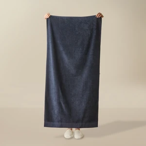 Soft Premium Banyo Havlusu - Lacivert - 70X140 cm