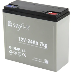 Safir 12 V - 24 Ah Grafen Jel Akü