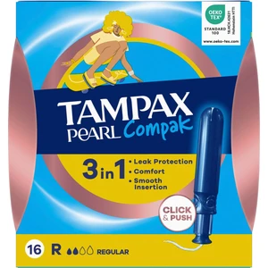 Pearl Compak Tampon Normal 16'lı