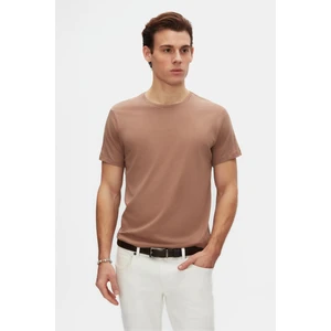 D'S Damat Slim Fit Vizon Bisiklet Yaka  Pamuklu Nefes Alabilen T-Shirt