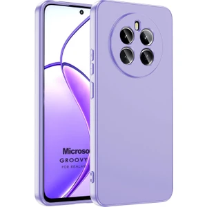 Realme 12 4g Kılıf Groovy Soft Lila