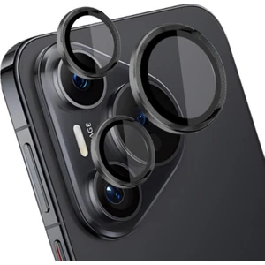 Huawei Pura 70 Tekli Kamera Lens Koruma Camı Siyah