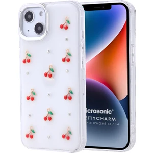 Apple iPhone 14 Kılıf Prettycharm Cherry