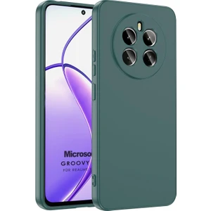 Realme 12 4g Kılıf Groovy Soft Koyu Yeşil