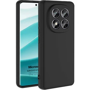 Xiaomi Redmi Note 14 Pro Plus Kılıf Groovy Soft Siyah