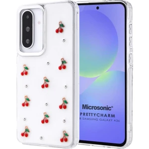 Samsung Galaxy A36 Kılıf Prettycharm Cherry