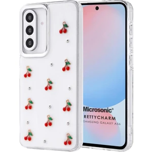 Samsung Galaxy A56 Kılıf Prettycharm Cherry
