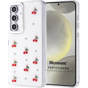 Samsung Galaxy S24 Fe Kılıf Prettycharm Cherry