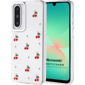Samsung Galaxy A26 Kılıf Prettycharm Cherry