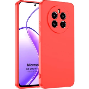 Realme 12 4g Kılıf Groovy Soft Kırmızı