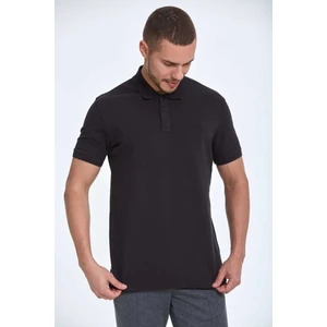 Walker Polo Erkek Tişört Siyah