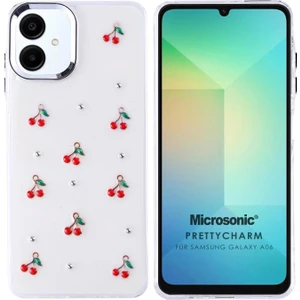 Samsung Galaxy A06 Kılıf Prettycharm Cherry