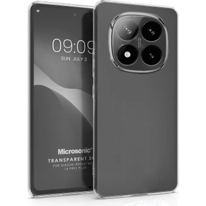 Xiaomi Redmi Note 14 Pro Plus Kılıf Transparent Soft Şeffaf