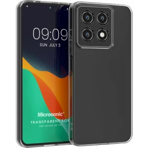 Xiaomi Mi 14T Kılıf Transparent Soft Şeffaf