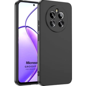 Realme 12 4g Kılıf Groovy Soft Siyah