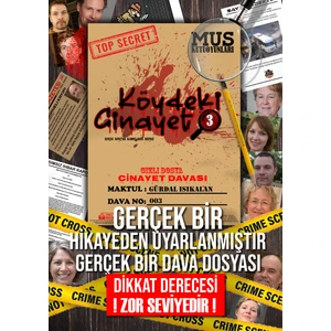 Köydeki Cinayet Gerçek Bir Dava Dosyası, cinayet Çözme ve Katili Bulma Oyunu, Suçluyu Bul Dedektiflik Oyunu