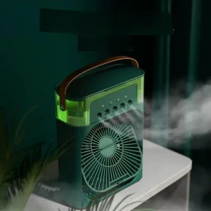 Buzlu Buharlı Serinletici Vantilatör Fan Mini Taşınabilir USB Kişisel Su Buharlaşma USB Kablolu Fan