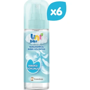 Uni Baby Bebek Kolonyası Bebeksi Kokular 150 ml 6'lı