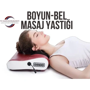 TB Tamer Bayrakçeken Elektrikli Boyun, Bel, Sırt için Masaj Aleti – Ovmalı, Yoğurmalı ve Isıtmalı Masaj Cihazı – Araç Çakmaklığı Dahil