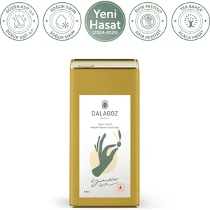 Dalagöz Bahçe Olgun Hasat Naturel Sızma Zeytinyağı (Yemekler Için) 5 Lt