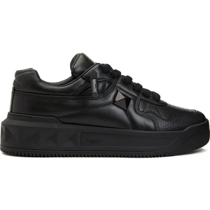 Valentino Garavani One Stud Black Sneaker