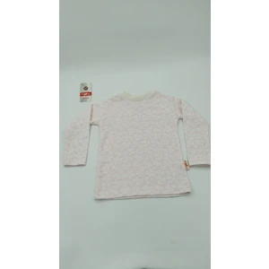 Tiny Joy Kids Kız Çocuk Desenli Pembe Renk Tek Üst