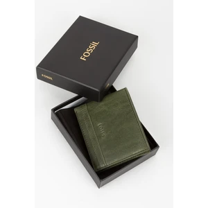 Kutulu  Deri Kahve Crazy Yatay Erkek Cüzdan El Portföyü