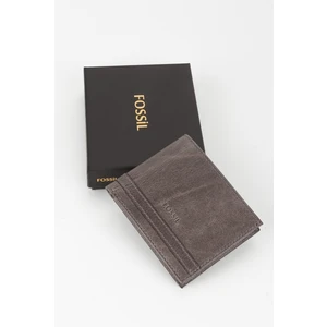 Kutulu  Deri Kahve Crazy Yatay Erkek Cüzdan El Portföyü