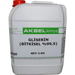 Gliserin 5 Kg Bitkisel  %99,5