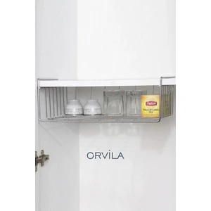 Dolap Düzenleyici Kanguru Organizer - Asılabilir Havlupan Düzenleyici Banyo Mutfak Düzenleyici - Krom