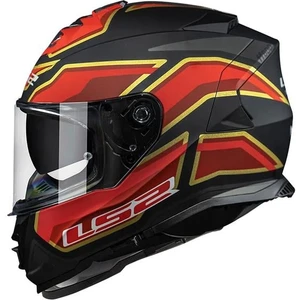 Ls2 Storm 2 Foggy Kapalı Kask Mat Siyah-kırmızı