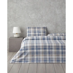 English Home Fresh Tartan Kolay Ütülenir Tek Kişilik Nevresim Takımı 160 x 220  cm  Mavi