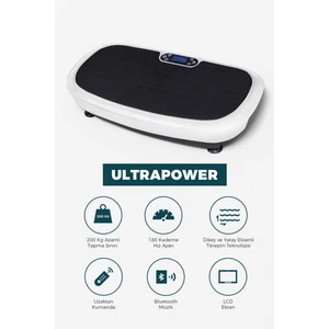 Ultrapower Model Titreşimli Spor Cihazı Vibration Plate
