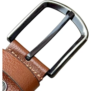 Yedek Kemer Tokası Vidalı Hakiki Deri Taba