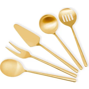 The Mia Giallo Servis Seti Gold 5 Parça