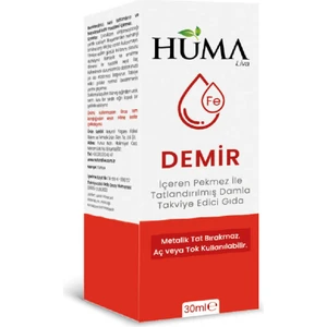 Pekmezli Demir Damla (Mikroenkapsüle) 30 ml