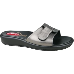 9200-12 Platin Kadın Hafızalı Jel Taban Terlik