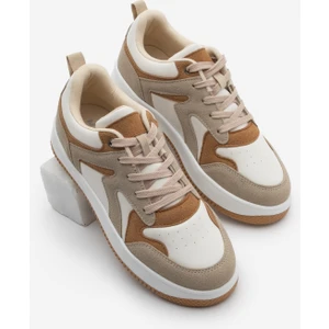 Kadın Sneaker Yüksek Taban Spor Ayakkabı Aryan