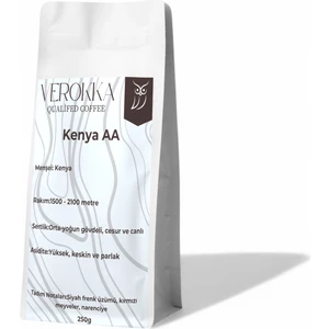 Kenya Aa Filtre Kahve – Yüksek Rakım, Yoğun Gövde, Meyvemsi Aroma – 250G
