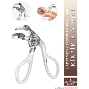 Süper Kirpik Kıvırıcı (6 Adet Yedek Lastik)