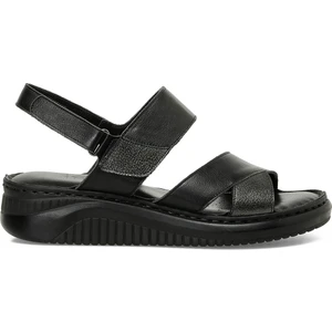 Inci Incı Fayla 5fx Siyah Kadın Düz Sandalet