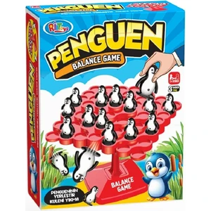 Penguen Balance Denge Oyunu Eğitici Eğlenceli Aile Arkadaş Çocuk Kutu Oyunu