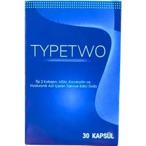 Tip 2 Kollajen ve Vitamin Içeren Takviye Edici Gıda 30 Kapsül
