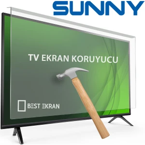 Best Ekran Sunny 50" Inç 127 Ekran Kırılmaz Tv Ekran Koruyucu Paneli