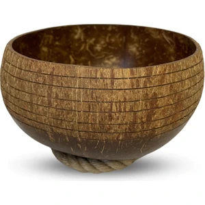 Coconut Products Jumbo Özel Tasarım Hindistan Cevizi Kase Ve Kase Altlığı - Coconut Bowl - Bowl Kasesi - Çerezlik
